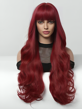 Passion Red Wavy Fringe Wig-300g