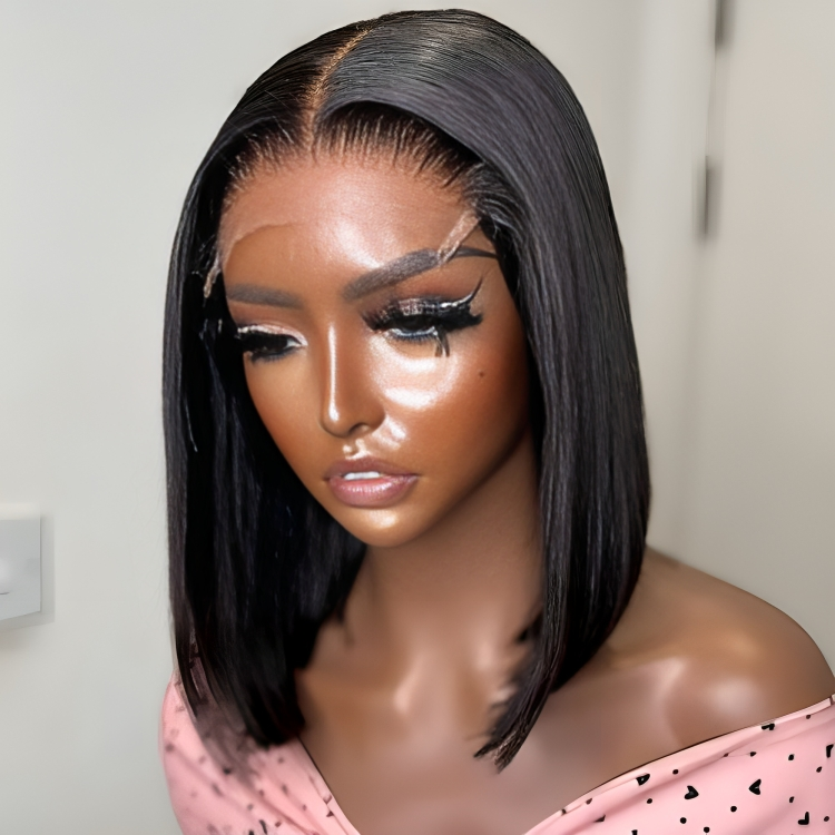 Exquisite Raw Straight With 6x6 HD Closure Wig