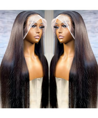 Elegant Luxury Donor Straight with 13x6 HD Frontal Wig - Natural Colour - 320grams