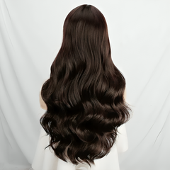 Dark Brown Wavy Wig-200g