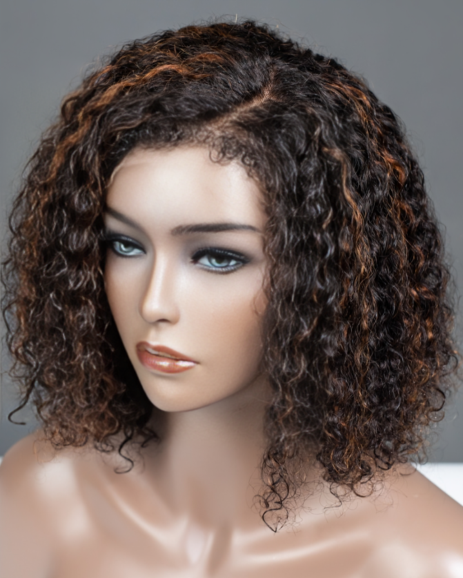 Tracy Raw Burmese Curly Wig With 6X6 HD Closure -200g